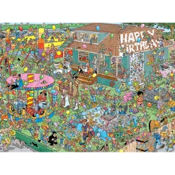 Jumbo Jan van Haasteren - Children's Birthday Party Puzzle 1000pcs