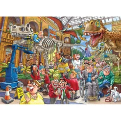 Jumbo Wasgij Mystery 24 Blight at the Museum! Puzzle 1000pcs