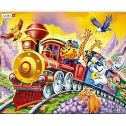 Larsen Circus Train Tray Puzzle 30pcs