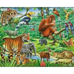 Larsen Jungle Tray Puzzle 20pcs
