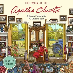 Laurence King The World of Agatha Christie Puzzle 1000pcs