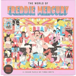 Laurence King The World of Freddie Mercury Puzzle 1000pcs