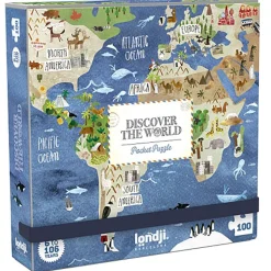 Londji Discover the World Pocket Puzzle 100pcs