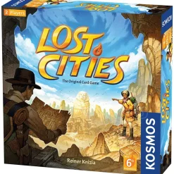 Lost Cities Card Game with 6th Expedition