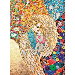 Magnolia Angel & Child - Irina Bast Special Edition Puzzle 1000pcs