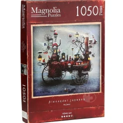 Magnolia Big Snowy - Alexander Jansson Special Edition Puzzle 1050pcs