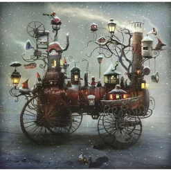 Magnolia Big Snowy - Alexander Jansson Special Edition Puzzle 1050pcs
