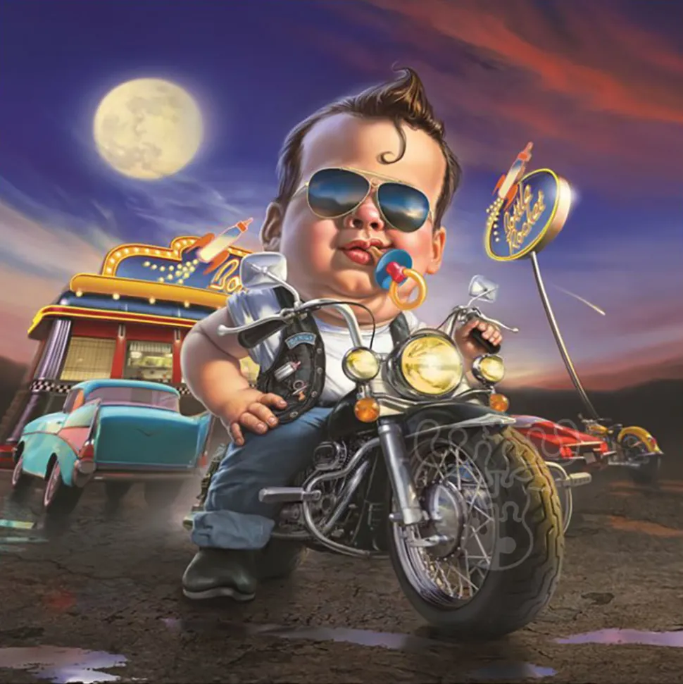 Magnolia Bottle Rocket Diner - Mark Fredrickson Special Edition Puzzle 1050pcs