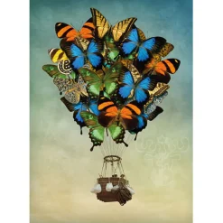Magnolia Butterfly Balloon Puzzle 1000pcs