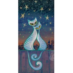 Magnolia Cats Panoramic Puzzle 1000pcs