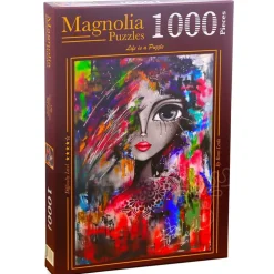 Magnolia Chaotic Beauty - Romi Lerda Special Edition Puzzle 1000pcs
