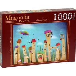 Magnolia Dancing Town Puzzle 1000pcs