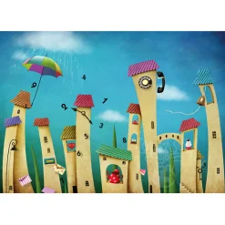 Magnolia Dancing Town Puzzle 1000pcs