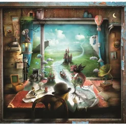 Magnolia Grandma's Desk - Alexander Jansson Special Edition Puzzle 1050pcs