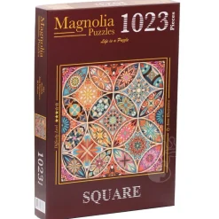 Magnolia Mandala Puzzle 1023pcs