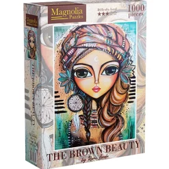Magnolia The Brown Beauty Puzzle 1000pcs