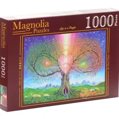 Magnolia Tree of Infinite Love - David Mateu Special Edition Puzzle 1000pcs