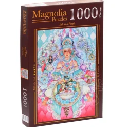 Magnolia White Rabbit - Laverinne Special Edition Puzzle 1000pcs