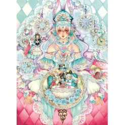 Magnolia White Rabbit - Laverinne Special Edition Puzzle 1000pcs