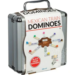 Mexican Train Double 12 Colored Dominoes