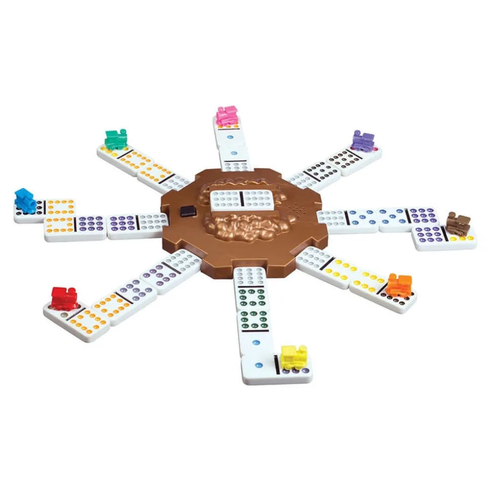 Mexican Train Double 12 Colored Dominoes