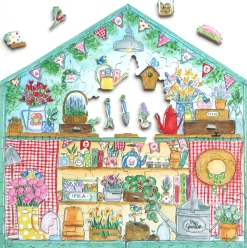 Michèle Wilson Les Infusettes: Somerset Greenhouse Wood Puzzle 250pcs