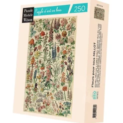 Michèle Wilson Millot: Flowers For All Wood Puzzle 250pcs
