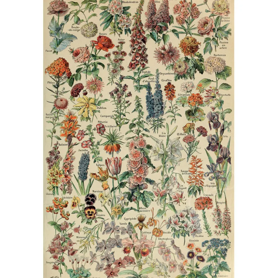 Michèle Wilson Millot: Flowers For All Wood Puzzle 250pcs