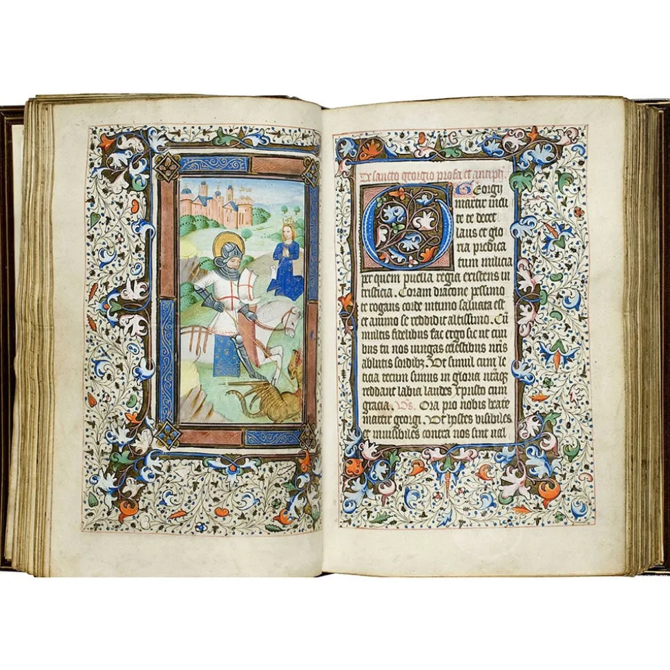 Michèle Wilson Saint Georges terrassant le dragon Wood Puzzle 150pcs