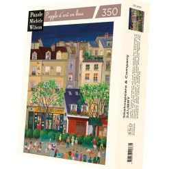 Michèle Wilson Saubry: Shakespeare and Company Wood Puzzle 350pcs