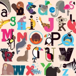 Mudpuppy Animals A to Z Puzzle 500pcs