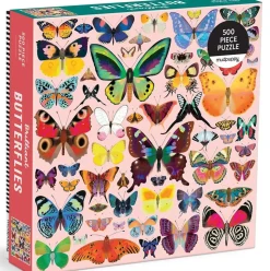 Mudpuppy Brilliant Butterflies Puzzle 500pcs