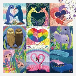 Mudpuppy Love in the Wild Puzzle 500pcs