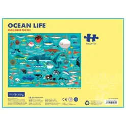 Mudpuppy Ocean Life Puzzle 1000pcs