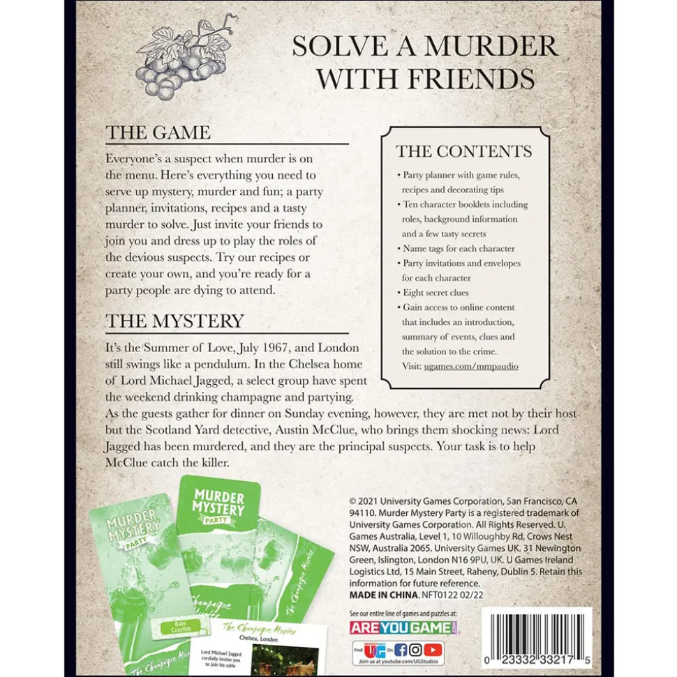 Murder Mystery Party: Champagne Murder