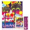 New York Puzzle Co. American Airlines: Los Angeles Mini Puzzle 100pcs