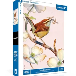 New York Puzzle Co. Cornell Lab: Carolina Wren Puzzle 500pcs