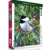 New York Puzzle Co. Cornell Lab: Black-capped Chickadee Puzzle 500pcs