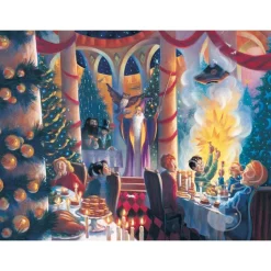 New York Puzzle Co. Harry Potter: Christmas at Hogwarts Puzzle 500pcs*