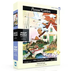 New York Puzzle Co. House & Garden: Swan Cottage Puzzle 1000pcs