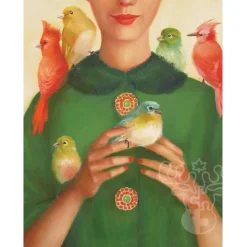 New York Puzzle Co. Janet Hill: Ladybird Mini Puzzle 100pcs