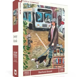 New York Puzzle Co. Jenny Kroik: Sherlock Hound Puzzle 1000pcs