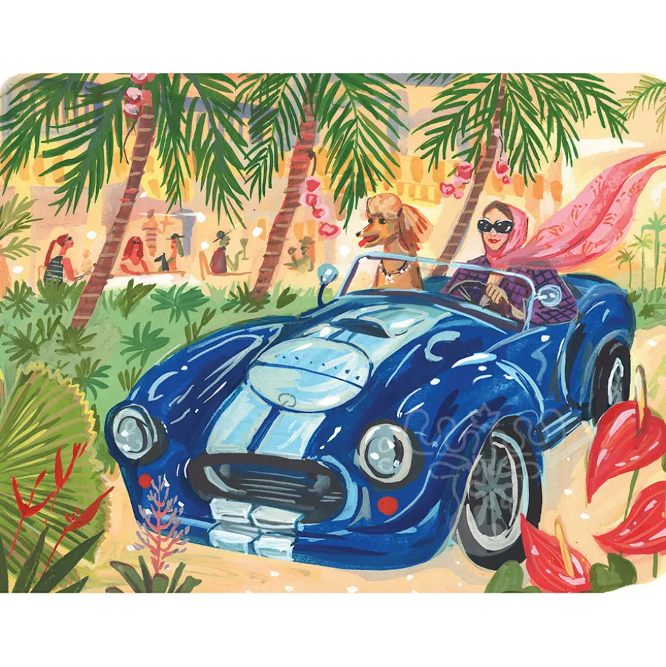 New York Puzzle Co. Jenny Kroik: Gal's Best Friend Puzzle 1000pcs