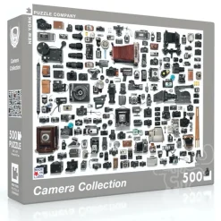 New York Puzzle Co. JGS: Camera Collection Puzzle 500pcs