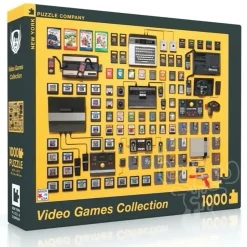 New York Puzzle Co. JGS: Video Games Collection Puzzle 1000pcs