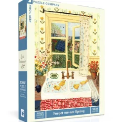 New York Puzzle Co. Loré Pemberton: Forget-me-not Spring Puzzle 1000pcs