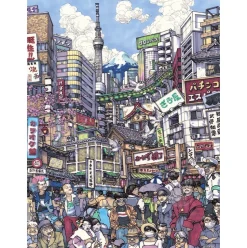 New York Puzzle Co. Max Tilse: The Big Mikan Puzzle 1000pcs