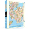 New York Puzzle Co. MTA: City of Dreamers Puzzle 1000pcs