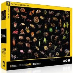New York Puzzle Co. National Geographic: Photo Ark Insects Puzzle 500pcs