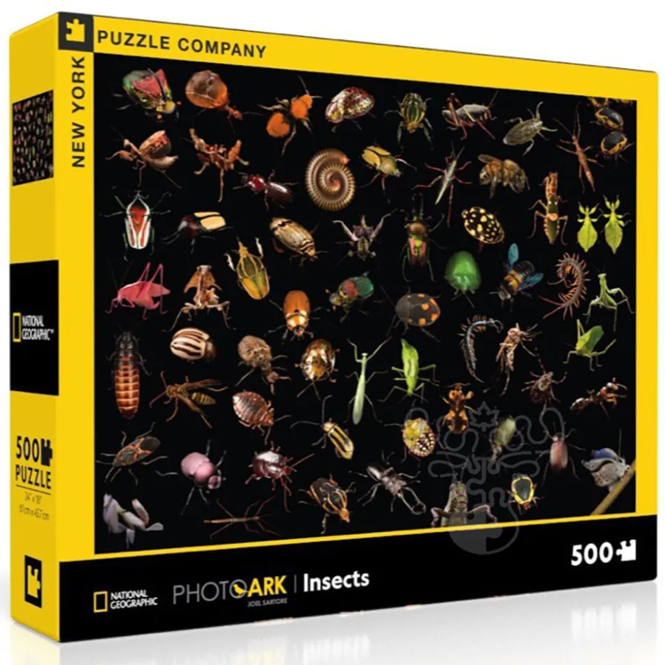 New York Puzzle Co. National Geographic: Photo Ark Insects Puzzle 500pcs